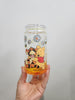Readymade 16oz glass snow globes and drip cups