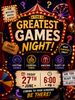 The Greatest Games night!!