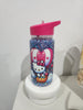 Ready made 10oz kids snowgloobe water bottles