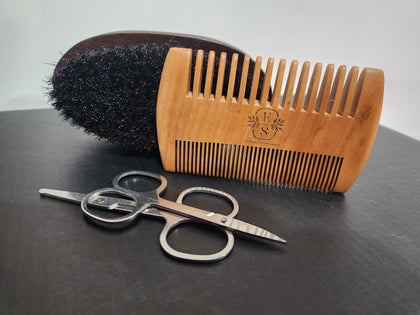 Beard brush set