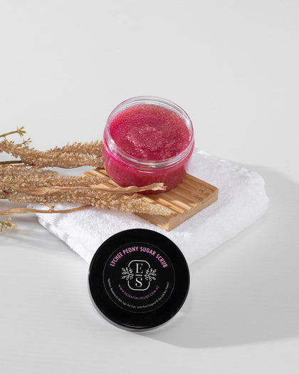 Lychee Peony Sugar Scrub